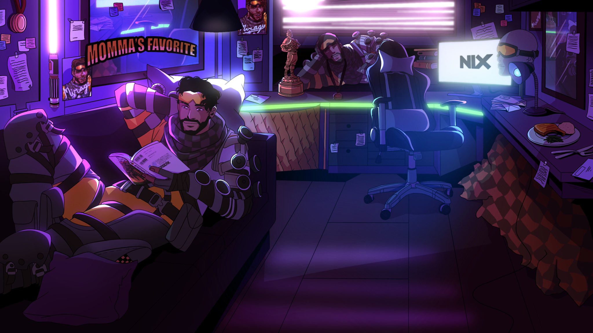 Chy Working On Commissions Al Twitter Mirage Wallpaper Ig Commission Apexlegends Apexlegendsfanart T Co Jneojgrlte Twitter