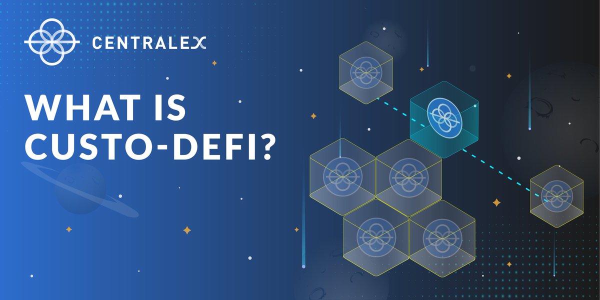 CentraleX_hk's tweet photo. What is Custo-DeFi?

Custodial DeFi (Decentralized finance) is a brand-new concept devised by #Centralex, to bridge the gap between DeFi and the layman. 

https://t.co/5fCbHcunTW

#DeFi #CustoDeFi #Cryptonews https://t.co/b7h5fxMDCZ
