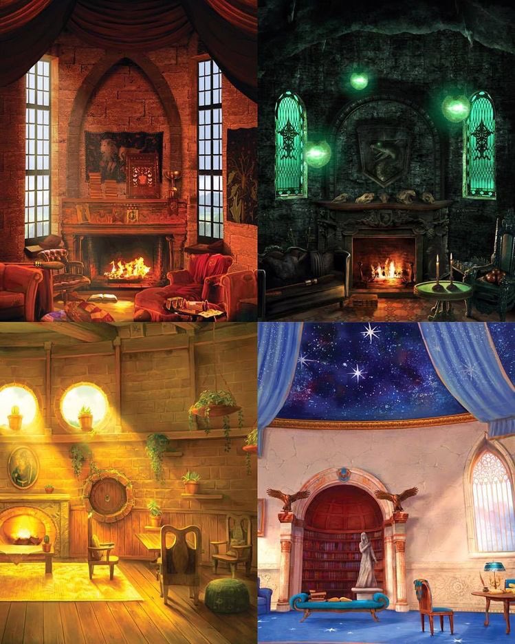 nessa briga sobre casas de hogwarts todo mundo concorda que a comunal da corvinal é mais bonita ne??