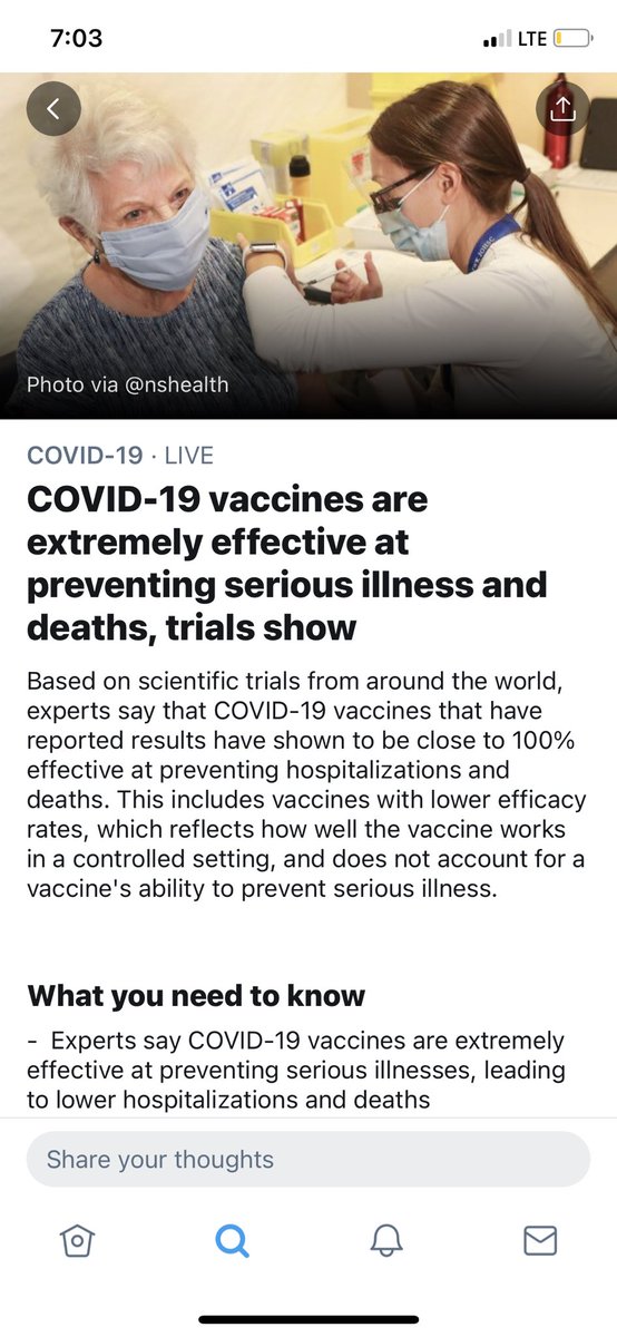 britwillison's tweet photo. Did the vaccine write this headline https://t.co/R2GYEVXYdy