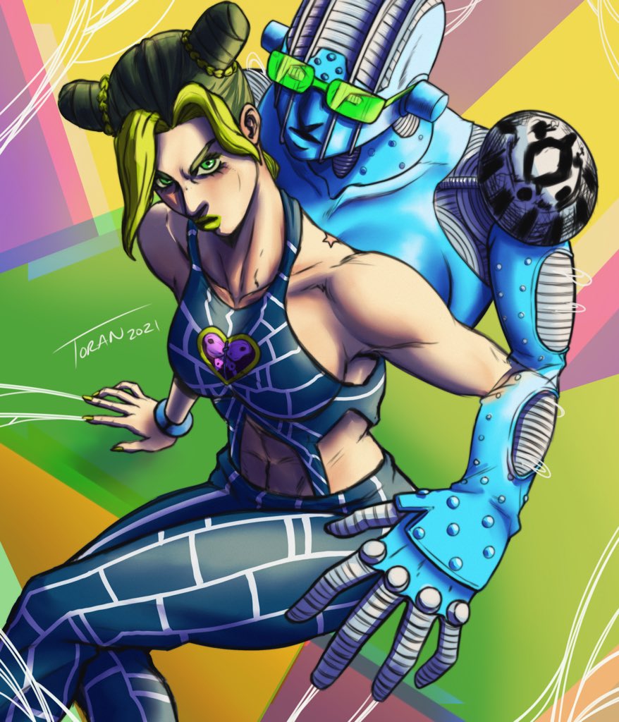 ToranSenpai's tweet photo. #stoneocean #jolynekujo I can’t wait for it to air 😫 https://t.co/QowOqrKGTc