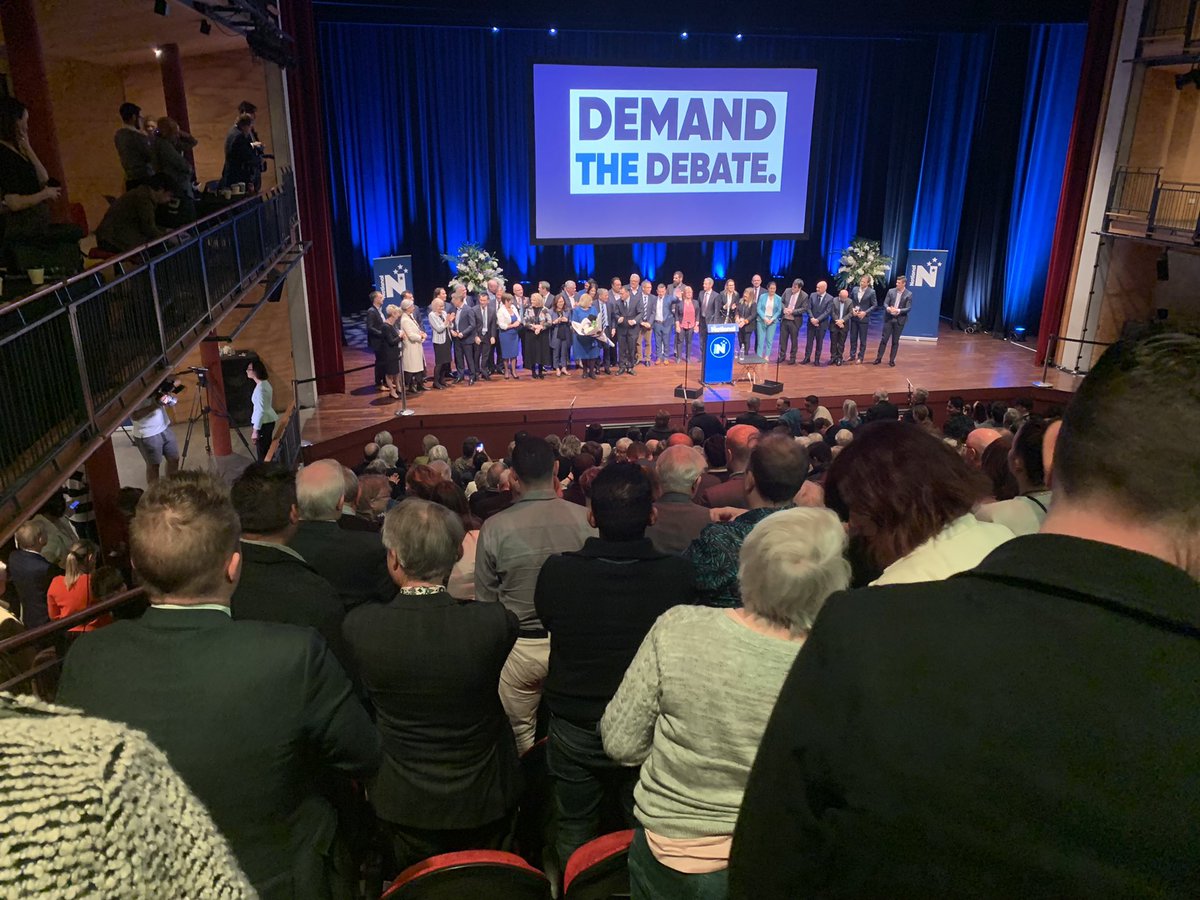 A stirring speech from Judith Collins earns a standing ovation from the #NationalPartyConference delegates. Let’s #DemandTheDebate and hold this government to account for its multiple failures to deliver for all New Zealanders