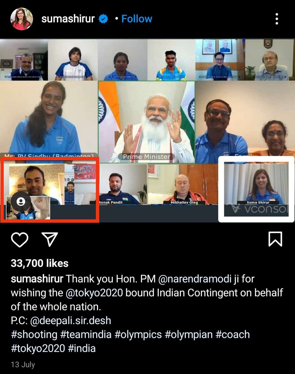 padhta_parinda's tweet image. Hey @surisaahaab, did you know @rishkrb07 was part of Indian Olympics team that participated in Tokyo this year? #ProudSPMite #ProudRajviite 🤣