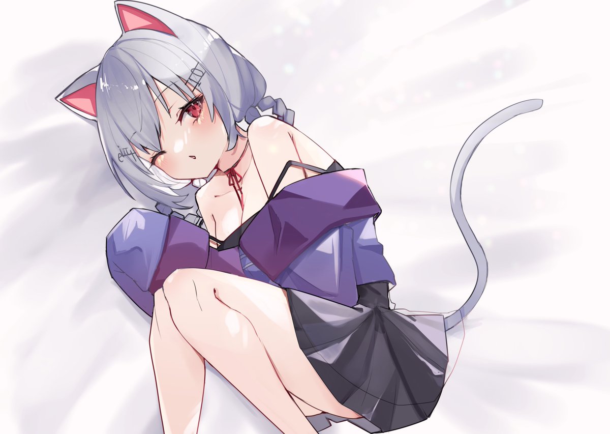「にじ文学『吾輩は猫である』めちゃめちゃ良かったという絵。はかちぇ読み上げ上手で、」|八代明日華（やよいあすか）⚗のイラスト