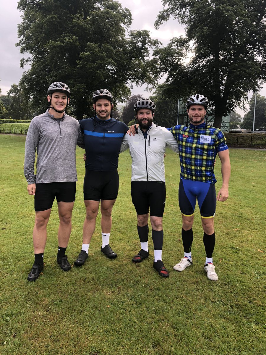 <a href="/MelroseRugby/">Melrose Rugby</a> players Gav, David, Bruce and Captain Richard set to take part in the Big Yin <a href="/Doddie5Ride/">Doddie5 Ride</a>