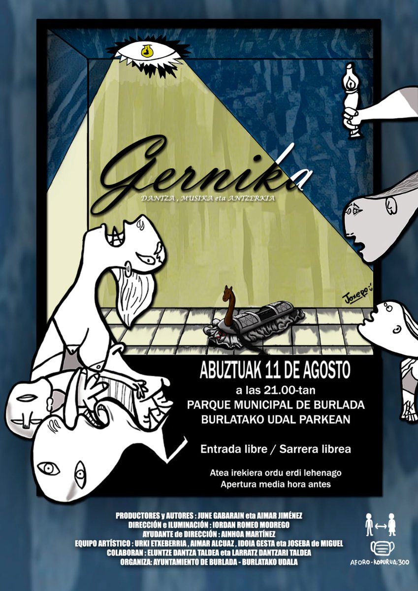 GARA_aerenaga's tweet photo. 'Gernika' estreinatuko dute Burlatan. Egileak, musika ikasleak, euskaltzaleak eta nafarrak gehienak. #txalo https://t.co/BSuAJQmysV