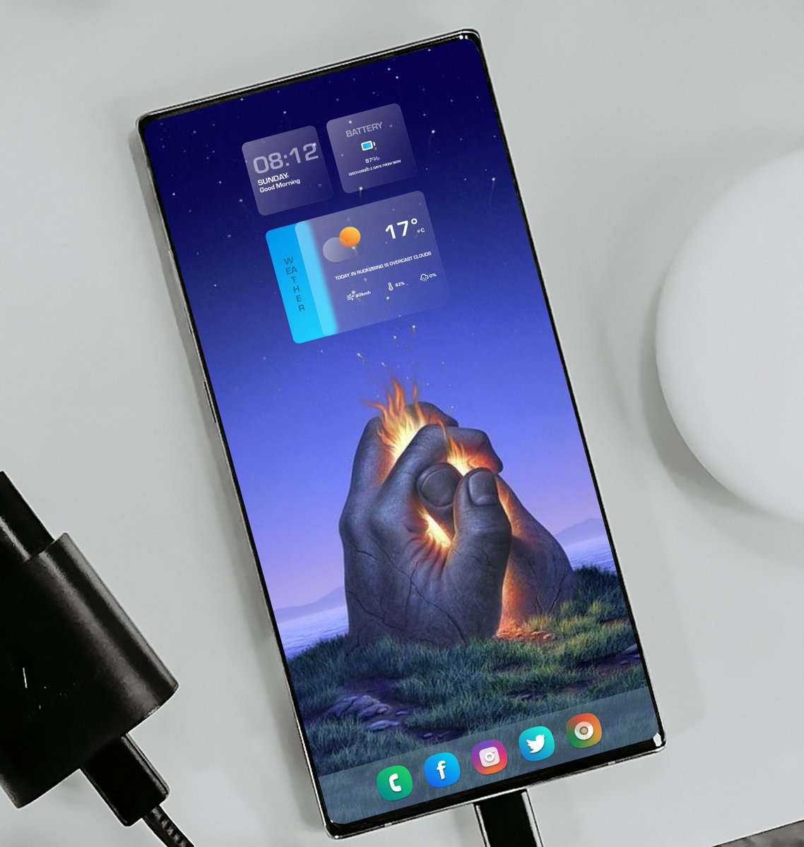 carmor1957's tweet photo. #Glasskwgt @AlfonsoPrez20. Wall Pinterest. Galica icons @design_duke. Template @andro_idfans https://t.co/IpY48PwuqD
