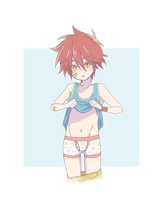 タンクトップ…(※過去絵です) 