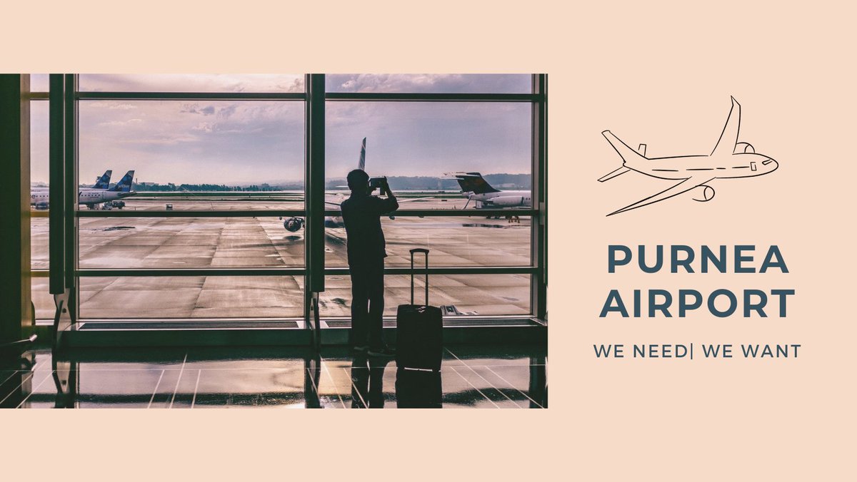 aksober06's tweet photo. #PurneaAirportLA 
We Need We Want #PurneaAirport 
@PMOIndia @narendramodi @DGCAIndia @JM_Scindia @Mithila https://t.co/mokPYcyncZ
