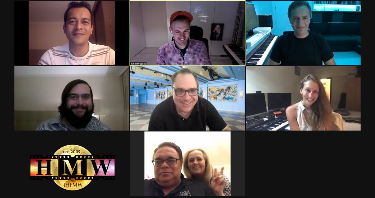 As you can see from our Zoom after party, we have successfully completed the first workshop of our 2021 summer program.
 🎺🔥🎞💫
We wish to thank Joe Kraemer for his efforts and his generosity and also our enthusiastic participants for joining this course.