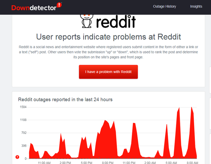 instazood's tweet photo. Is #Reddit Down? how to fix it?
like any other platform, it might face inevitable outages from time to time. here's how to find out whether Reddit is down and how to fix its issues now:ππ
https://t.co/UH4LgLrZaa
#socialmedia #reddittraders #redditdown #RedditTrading #RedditArmy https://t.co/v8cvn5EGbp