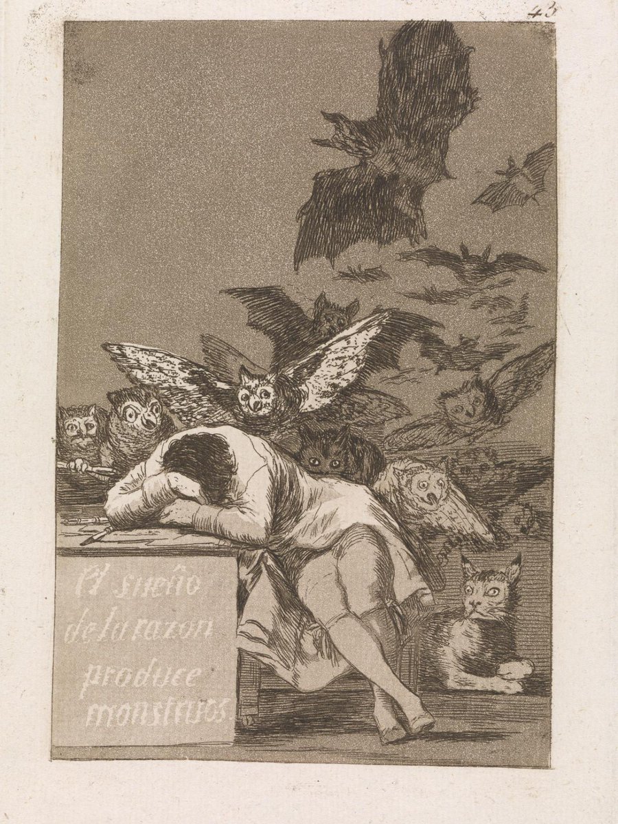 #InternationalCatDay brought to you by Spanish artist Francisco Goya. Goya often used animals in his work. They can symbolise different things, depending on the context. Here’s a few felines we found hanging out in Goya: Drawings from the Prado Museum. https://t.co/dJNRm1HHge