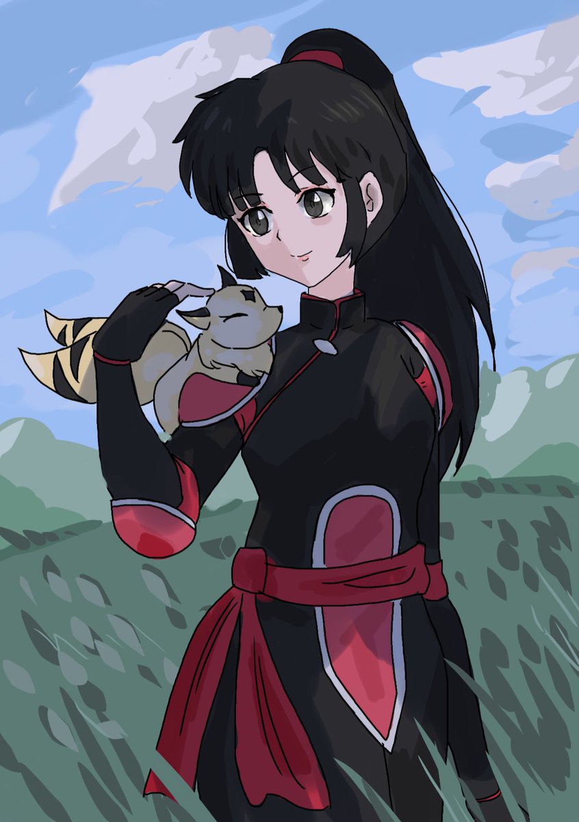 珊瑚 #犬夜叉 #イラスト #絵描きさんと繋がりたい