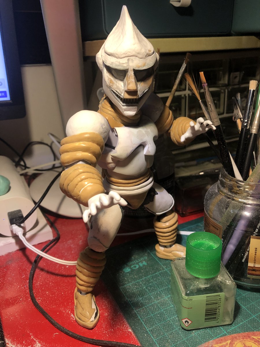 Angcomajohn's tweet photo. Jet Jaguar 4 
#GodzillaSP #清心福全 https://t.co/zzO2YjNFab