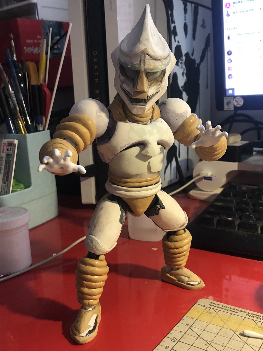 Angcomajohn's tweet photo. Jet Jaguar 4 
#GodzillaSP #清心福全 https://t.co/zzO2YjNFab