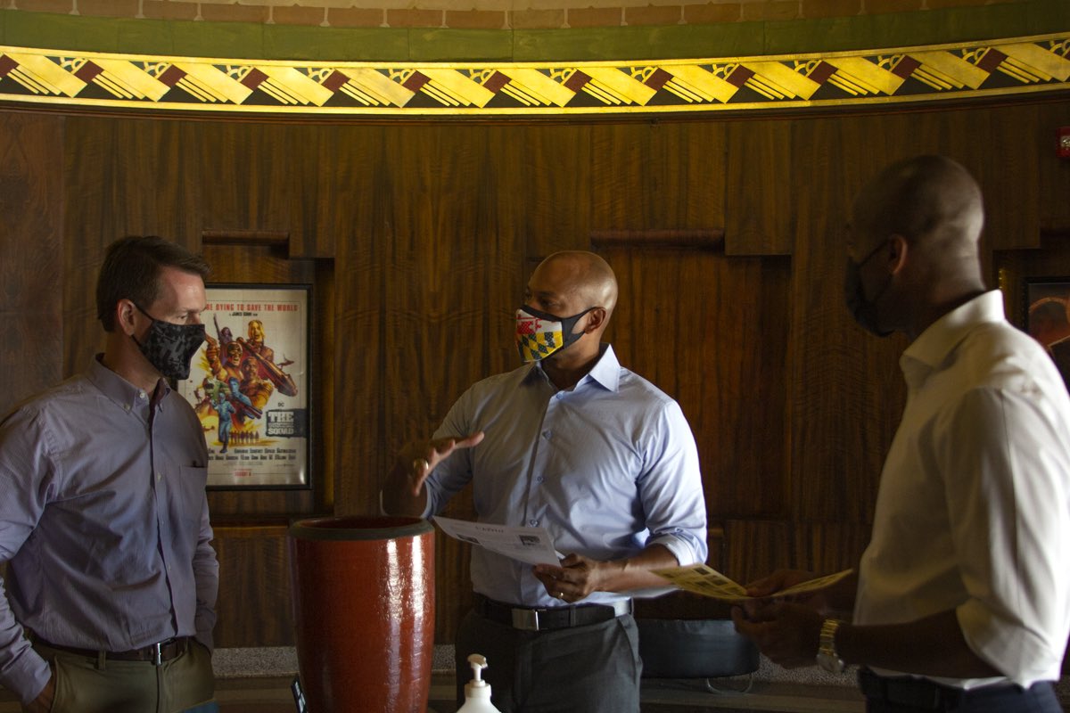 iamwesmoore's tweet photo. This week in North Baltimore meeting with small business owners with @MarkConway4th – from @mstashaflowers, to the @HistoricSenator, to #zenwest – small businesses are the backbone of our communities, and have been through so much over the past year. https://t.co/6HYPfCh6wM