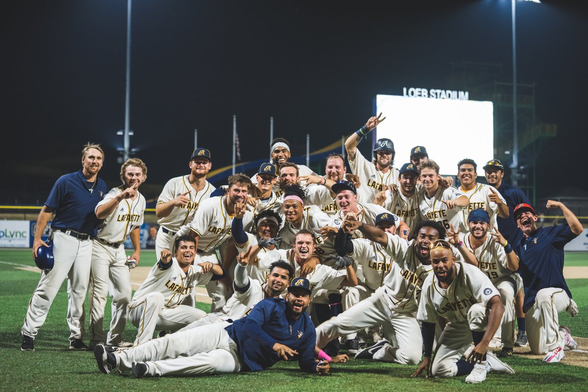 pinolaphoto's tweet photo. The @Lafayette_BSB club are your @ProspectLeague Eastern Conference champions! More photos coming soon. https://t.co/owJIcLBhEQ