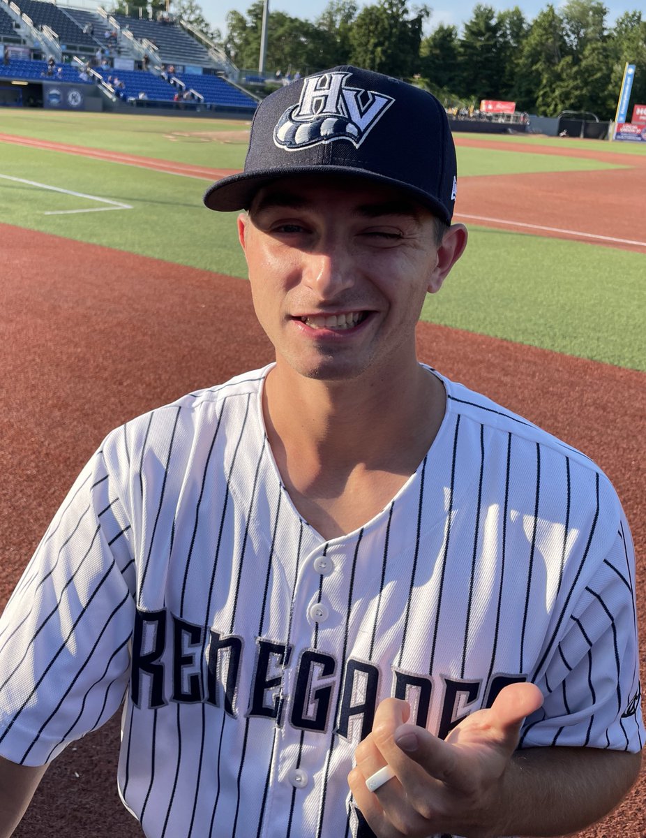 <a href="/swbrailriders/">SWB RailRiders</a> Great AAA debut tonight <a href="/SeanCBoyle/">Sean Boyle</a>.