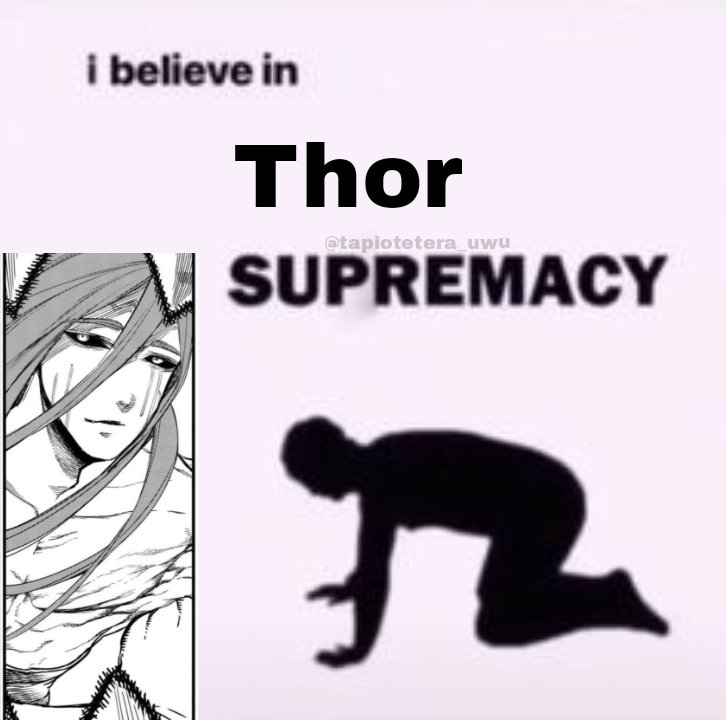 Tapiotetera's tweet photo. #Thor
#Thormeppme
#shuumatsunovalkyrie 
#shuumatsunovalkyriememe
#RecordofRagnarok 
#RecordofRagnarokmeme https://t.co/Y0OCx8DzRL