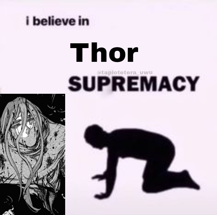 Tapiotetera's tweet photo. #Thor
#Thormeme
#shuumatsunovalkyrie 
#shuumatsunovalkyriememe
#RecordofRagnarok 
#RecordofRagnarokmeme https://t.co/8OSiXXWHrR