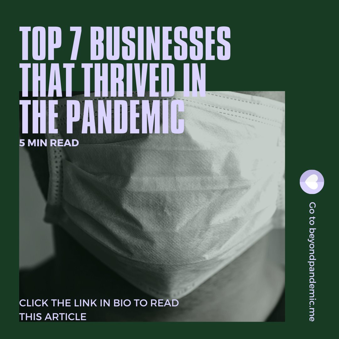 beyond_pandemic's tweet photo. Quality reading is very important in today's fast world. Here read about the top 7 businesses that thrived in the pandemic.
https://t.co/3C9ac2oCu3
.
#Business #BusinessInfo #BusinessNews #PandemicNews #TopBusinesses #EconomicTimes #Covid19 #PandemicBusinesses https://t.co/I590Ng5dbG