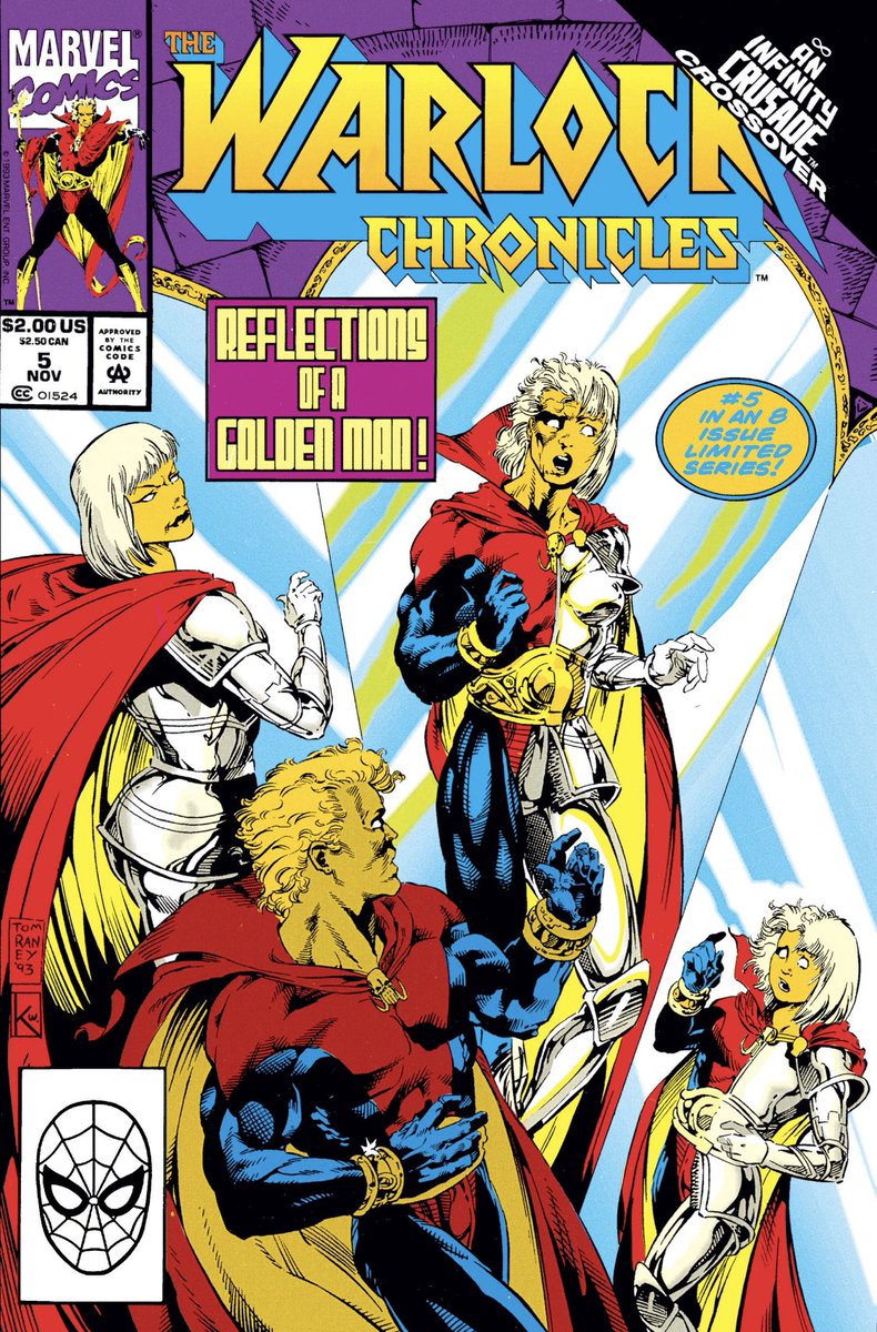 sniktcast's tweet photo. Right before the conclusion of #InfinityCrusade this issue gets the closest to exploring the potential of gender questions. While maybe not perfect thru a modern lens, I could have used a lot more of this exploration in the event. https://t.co/VAHZsI4Klj