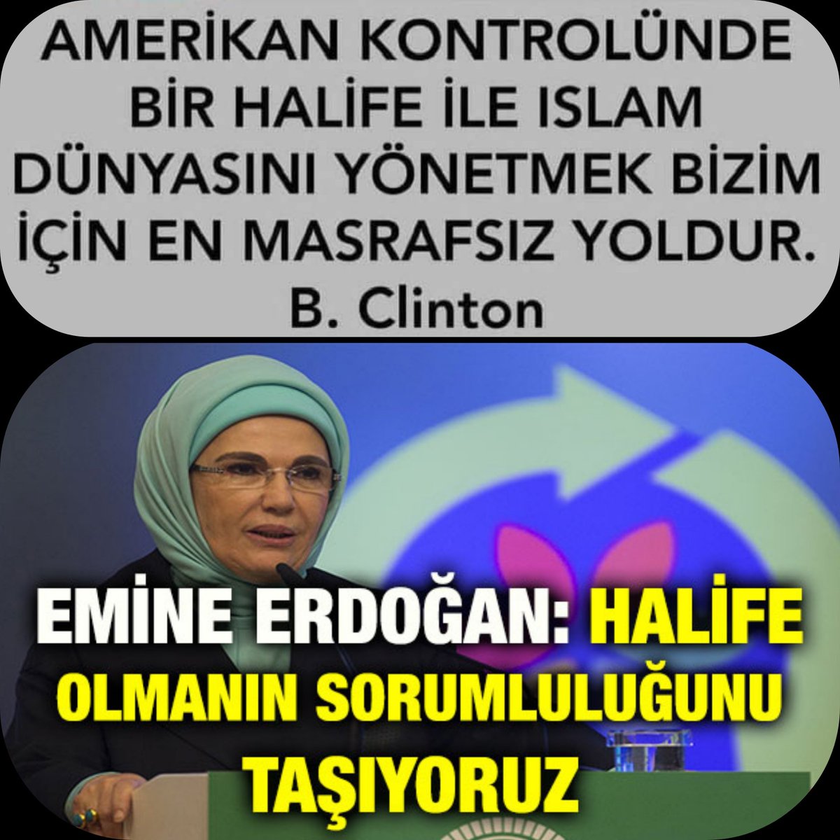 Durum tespiti;
Söyleyene değil, soyletene bak!