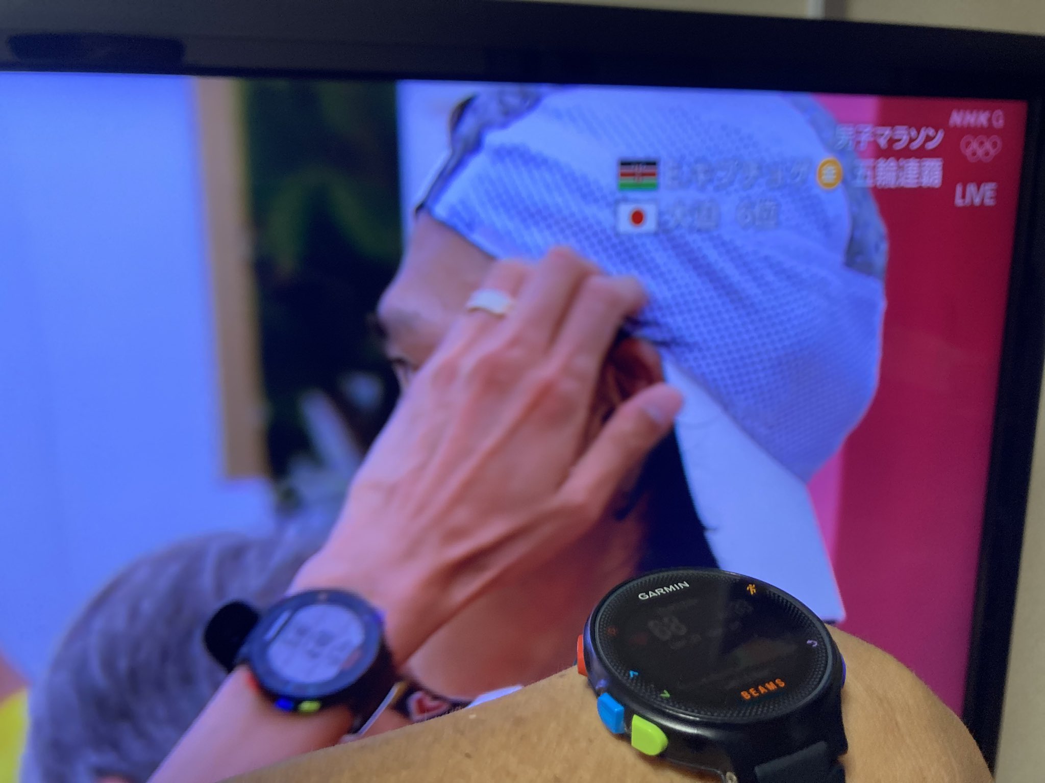 【激レア】GARMIN 235j BEAMS 大迫傑選手着用モデル 大迫傑着用モデルGarmin×BEAMS ForeAthlete 235J GARMIN - 【限定1000