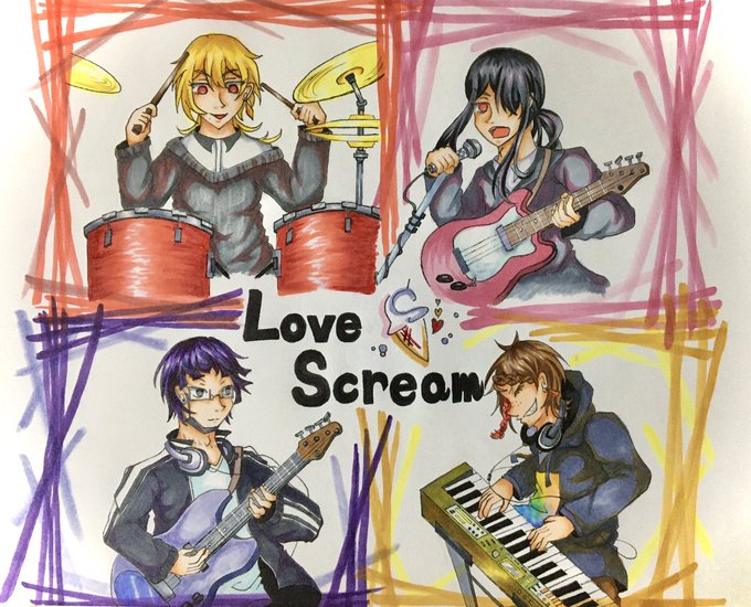 ギターボーカルのtwitterイラスト検索結果