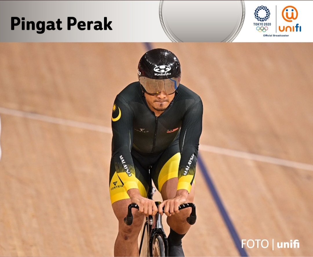myrazarn's tweet photo. Congrats!! Dato’ Azizulhasni Awang on winning the silver medal! You and Shah Firdaus have made us very proud today at the  #Tokyo2020 #TeamMsia https://t.co/eRLwiAIqrN