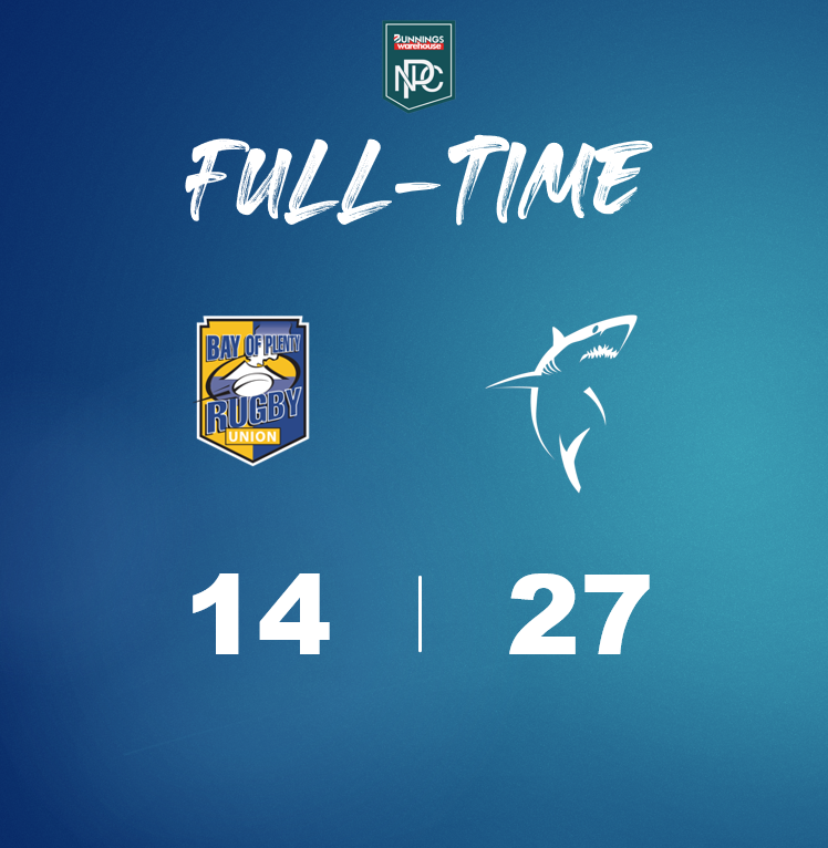 TasmanMako's tweet photo. ⏰FT' | The Mako come away with a tough win at the Tauranga Domain.

#BOPvTAS 🏉
#BunningsNPC 🏆
#FinzUp 🦈 https://t.co/OCi3SUysGG
