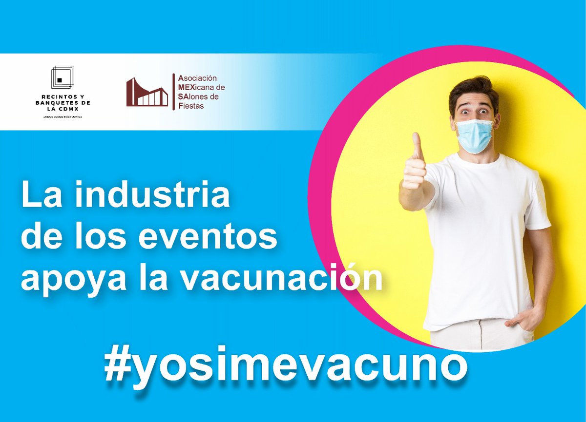 banquetespobla1's tweet photo. Toda la industria de las reuniones damos nuestro absoluto respaldo a la estrategia de @GobCDMX 
Hoy, tenemos vacunas. Vamos con todo para que los conciudadanos estén protegidos y nosotros llevemos pan a la mesa @Claudiashein @FadlalaAkabani @PPMERlNO @EduardoClark https://t.co/NI2CyvFXYT