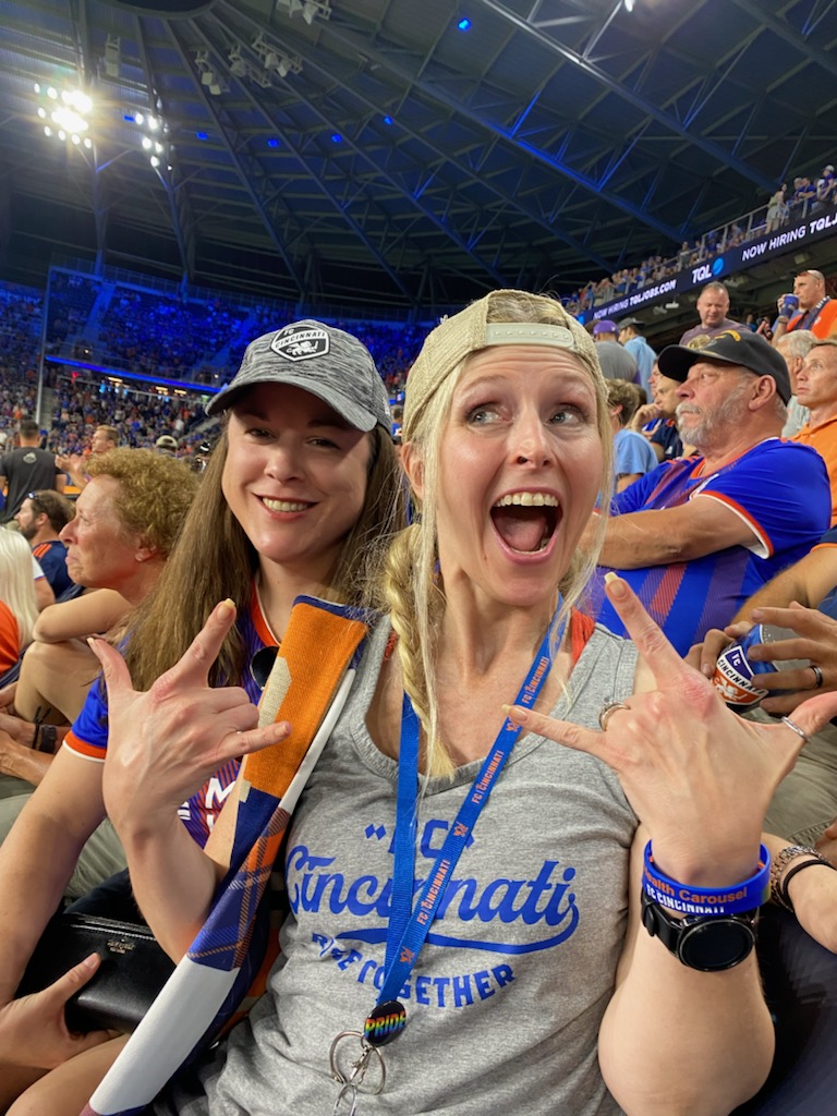 gingerly21's tweet photo. Cincy til I die... 🔶️🔷️ #OpeOut2021 #FCCincy @KnifeyLionRadio @fccincinnati @BernardMersmann @cincysoccer @cincy_williar @kimdonohue13 @DJKrunch513 https://t.co/644ExS4ftN