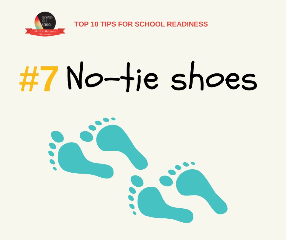 Tip #7 - Whilst we'd all love our Kindergarten children to be able to tie their shoelaces independently on day 1 of school, the reality is this skill takes most children a number of years to master. Velcro shoes are strongly recommended for the early years of primary school.