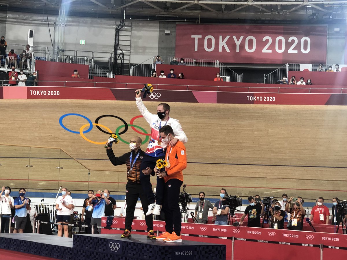 7x Olympic Champion 
<a href="/JasonKenny107/">Jason Kenny</a> has done it again!