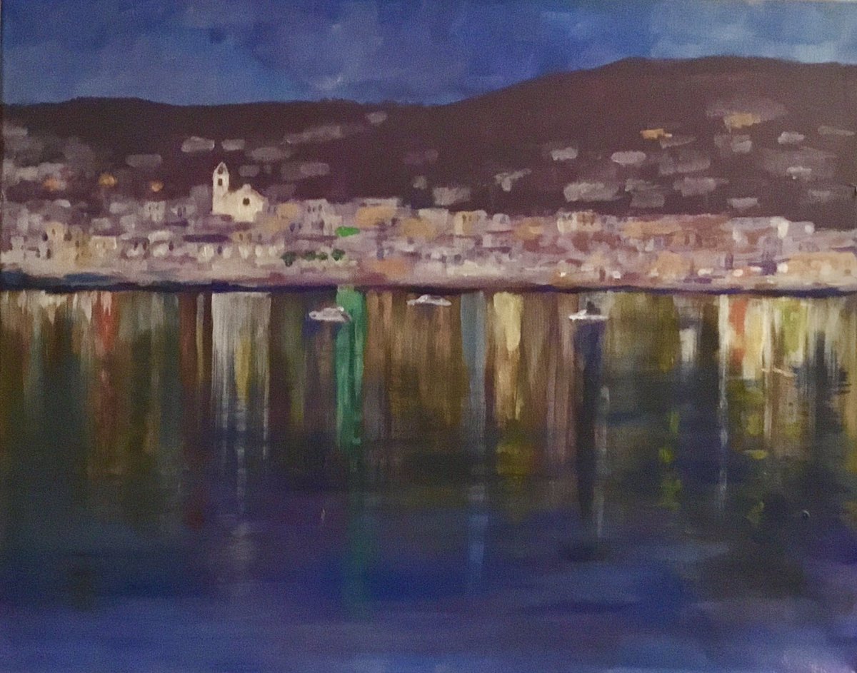 El Port de la Selva “acrílic vespre”