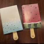 ジュンク堂でかけてくれるブックカバーと栞が涼しげで夏らしい‼
