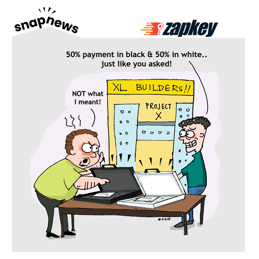 snapnews3's tweet photo. When a home buyer misunderstands the payment terms of a builder.... https://t.co/w2tBHveU7I