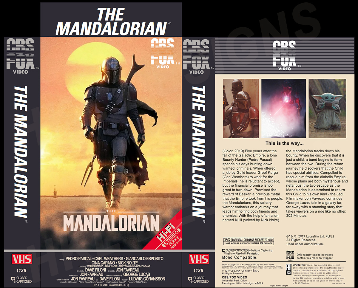 tesbtimeline's tweet photo. Just something I did for the sheer sake of seeing if I could. Custom #TheMandalorian S1 vintage CBS/FOX VHS box.
What do you think?
#StarWars #VHS #CBSFOX #physicalmedia https://t.co/AznuB8R4Ee