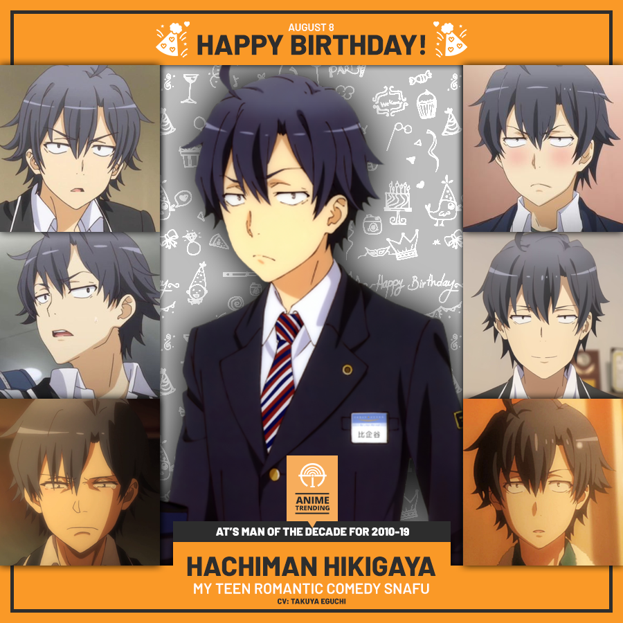 Anime Trending - 8Man or 50Man? Hachiman from Oreigaru Zoku dominated the  charts 2 years ago. This year, Kiyotaka Ayanokouji continues to do well!  Episode 8 is just around the corner. Love