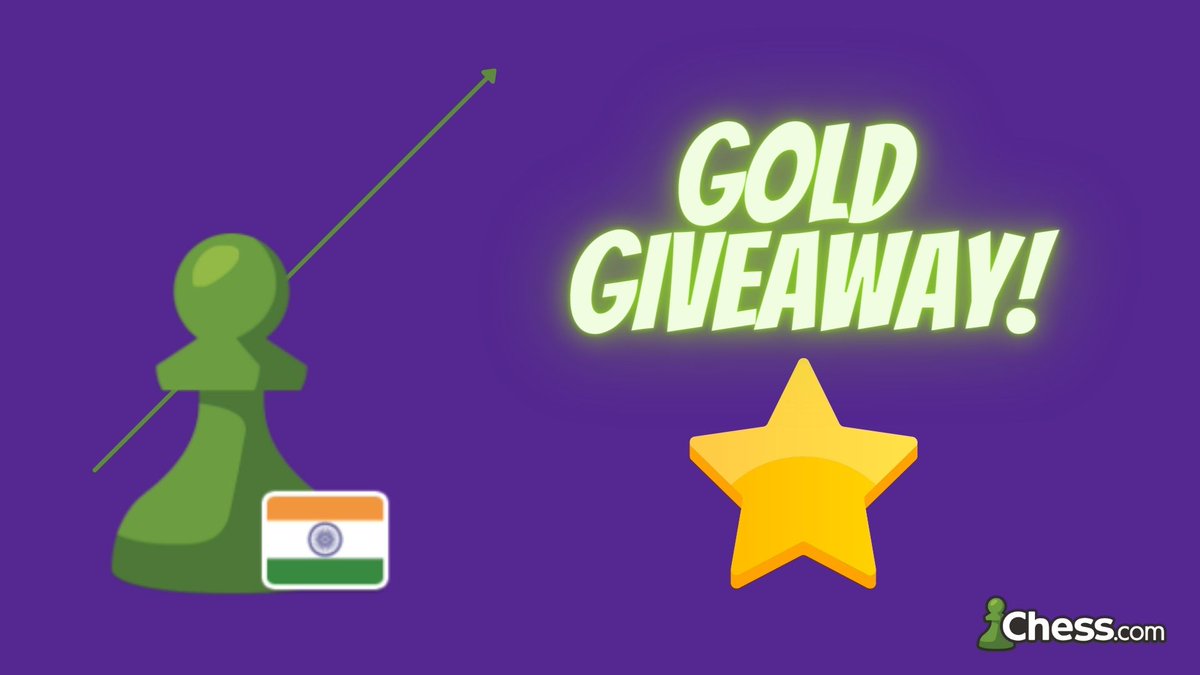 chesscom_in's tweet photo. 🥇🥈🥉GIVEAWAY!
India won 7⃣ medals at the #TokyoOlympics!

To celebrate these incredible achievements of Indian players 🇮🇳, we are giving seven - 1 YEAR GOLD 🌟memberships on https://t.co/tAnKUdFv4Q

Like, retweet and drop ANY of your personal https://t.co/vYueGX8oFW best scores https://t.co/78qhRs9bJh