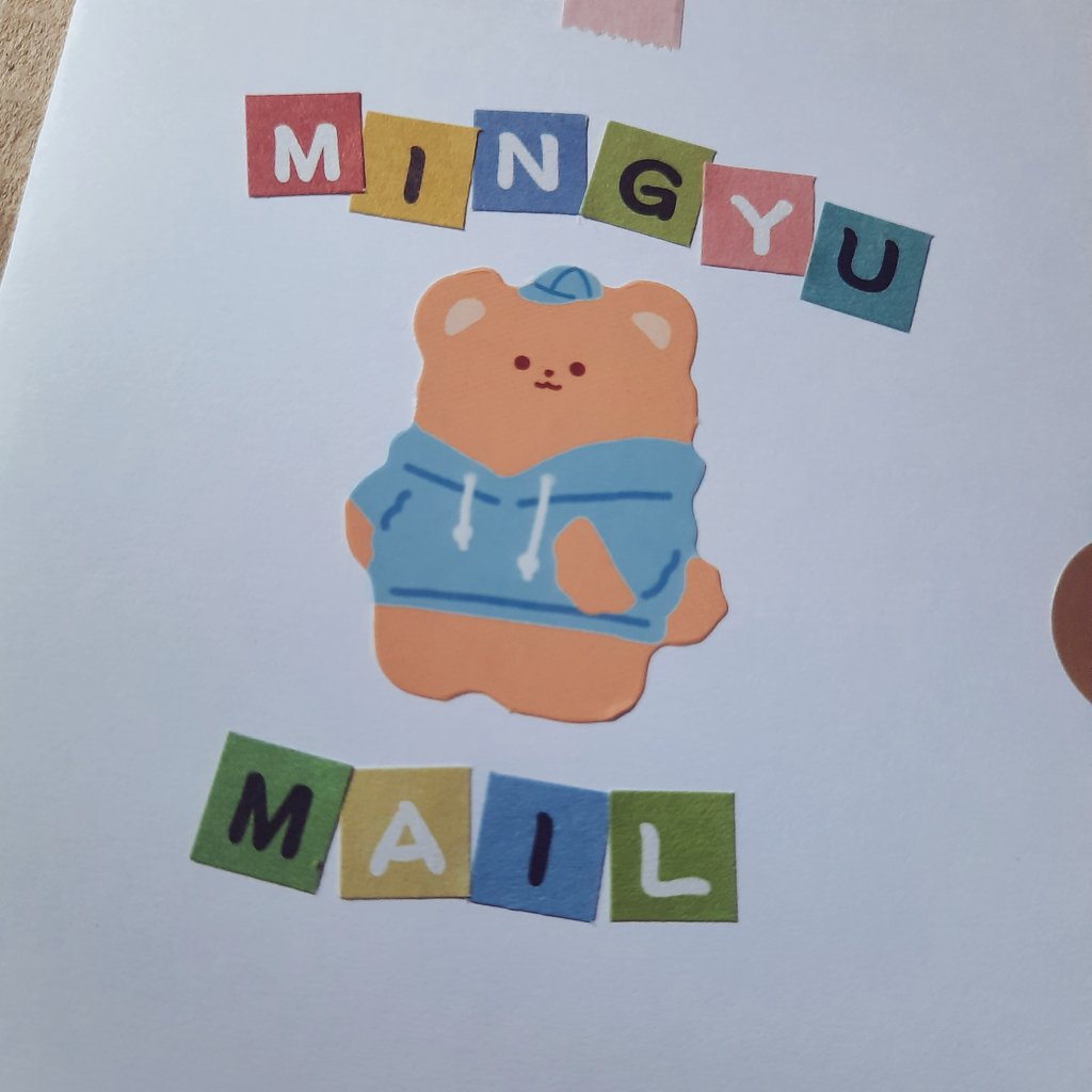 rosecoloredcart's tweet photo. #madzgets a mingyu mail from @seokcart yayyy 🥰 thank you so much for the smooth and fast transaction! 💖 https://t.co/ICdHRV1e6B