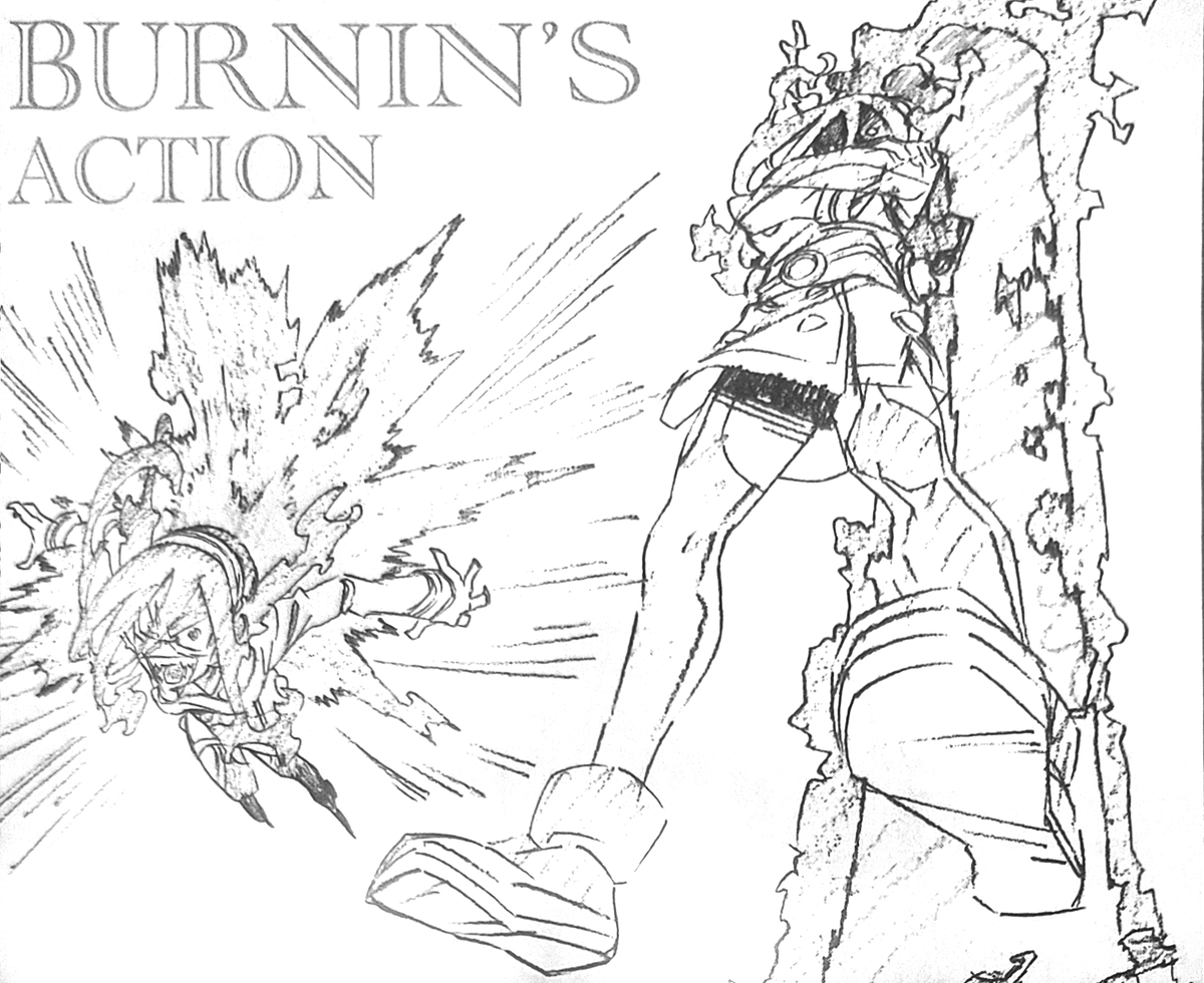 #WHMspoilers
I'm getting fed with the Burnin' content, I love her. I wanna see her fight, war arc wasn't enough!!