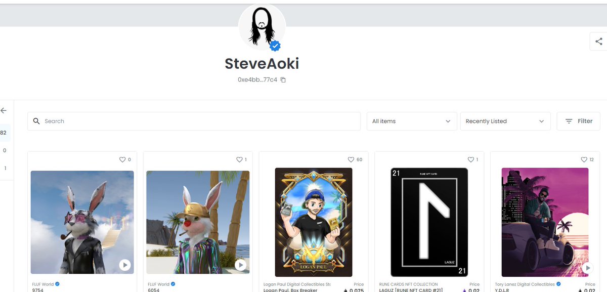 Welcome aboard <a href="/steveaoki/">Steve Aoki</a>  🐰🙌#FLUFworld