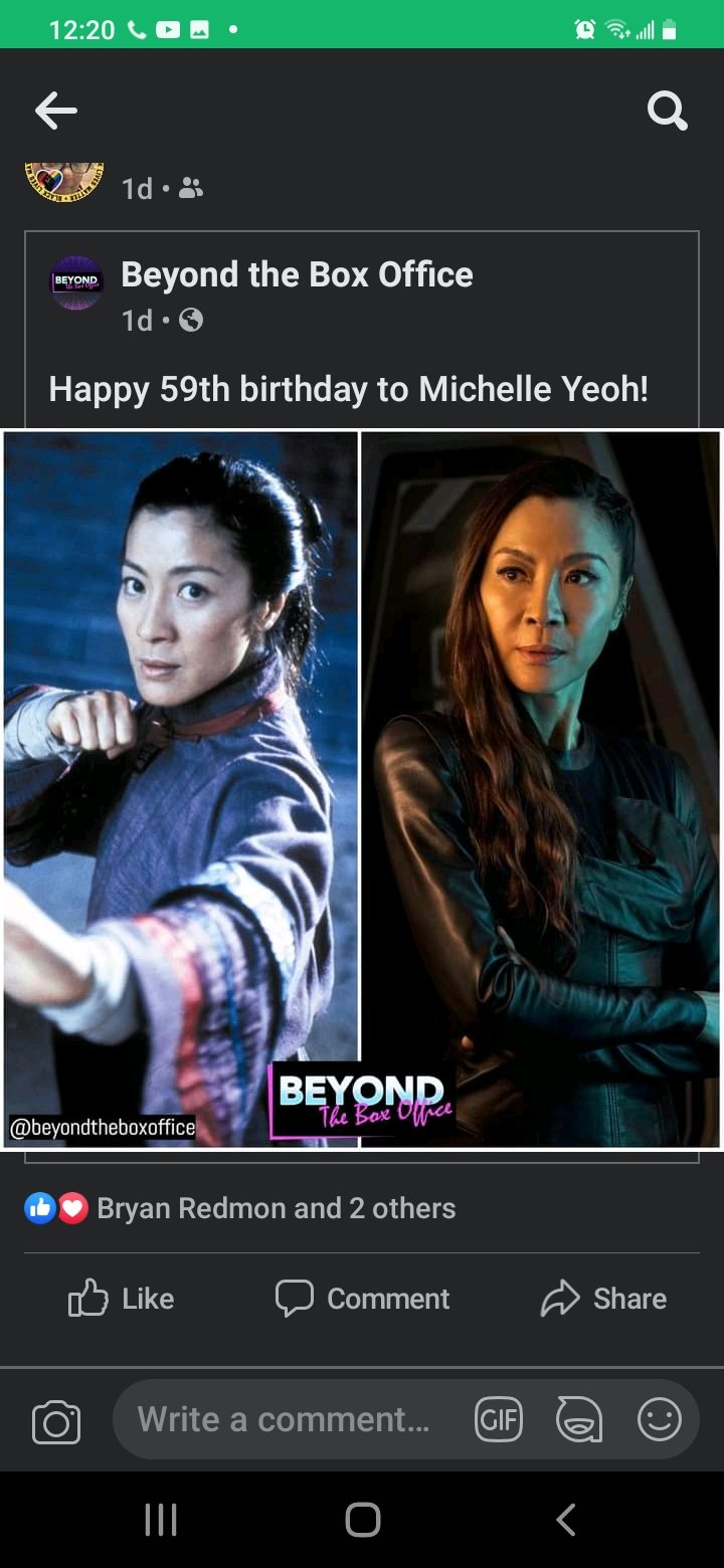 Happy 59th birthday to Michelle Yeoh! 