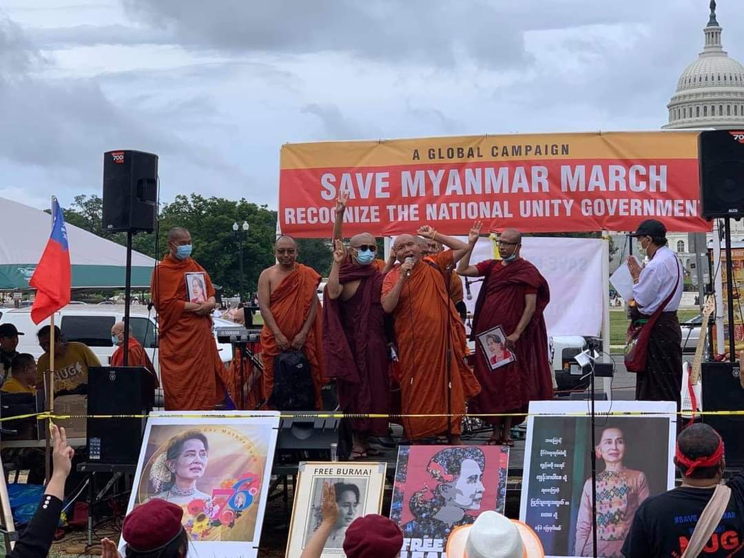 MikeAnthony22k's tweet photo. Save Myanmar March Global Campaign in Washington DC to recognize @NUGMyanmar as a official government of Myanmar
and also take actions for the terrorism of SAC in the Country.

8888 UPRISING IN 2021

#Aug8Coup 
#WhatsHappeningInMyanmar https://t.co/FWWGVddfxa