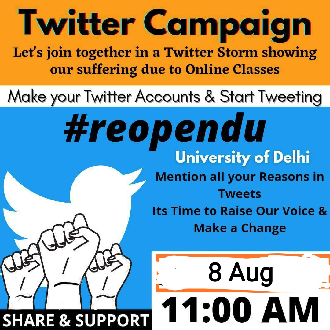 ritu_raj_gupta's tweet photo. #reopenDU
#Our_Future_matters https://t.co/RF4EEpH3LC