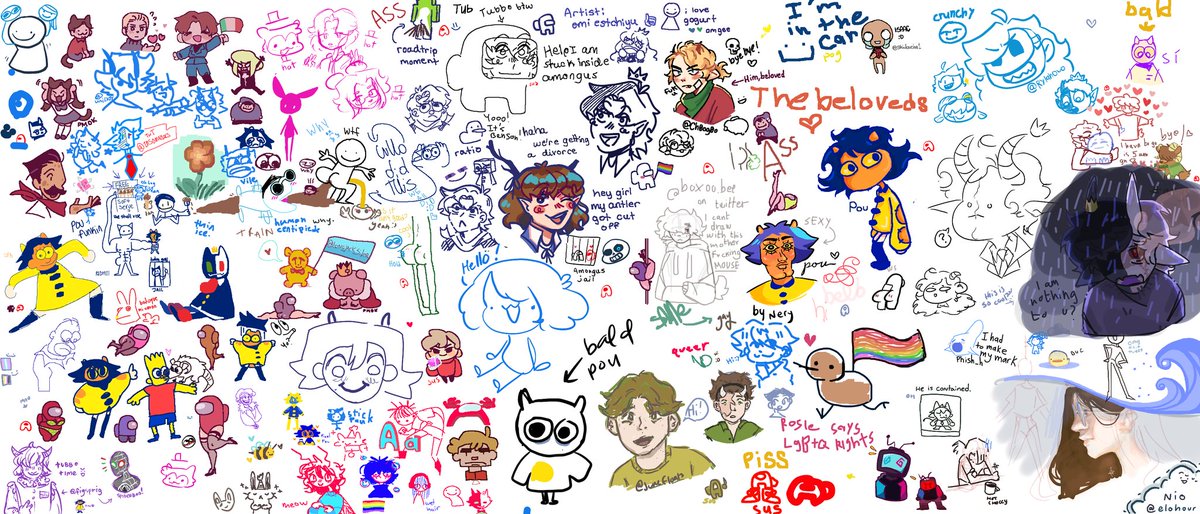 Here is the full Aggie made on my discord! Soozu said to find all the hidden crewmates! 
(There's some disturbing dream fanart ohgod) 