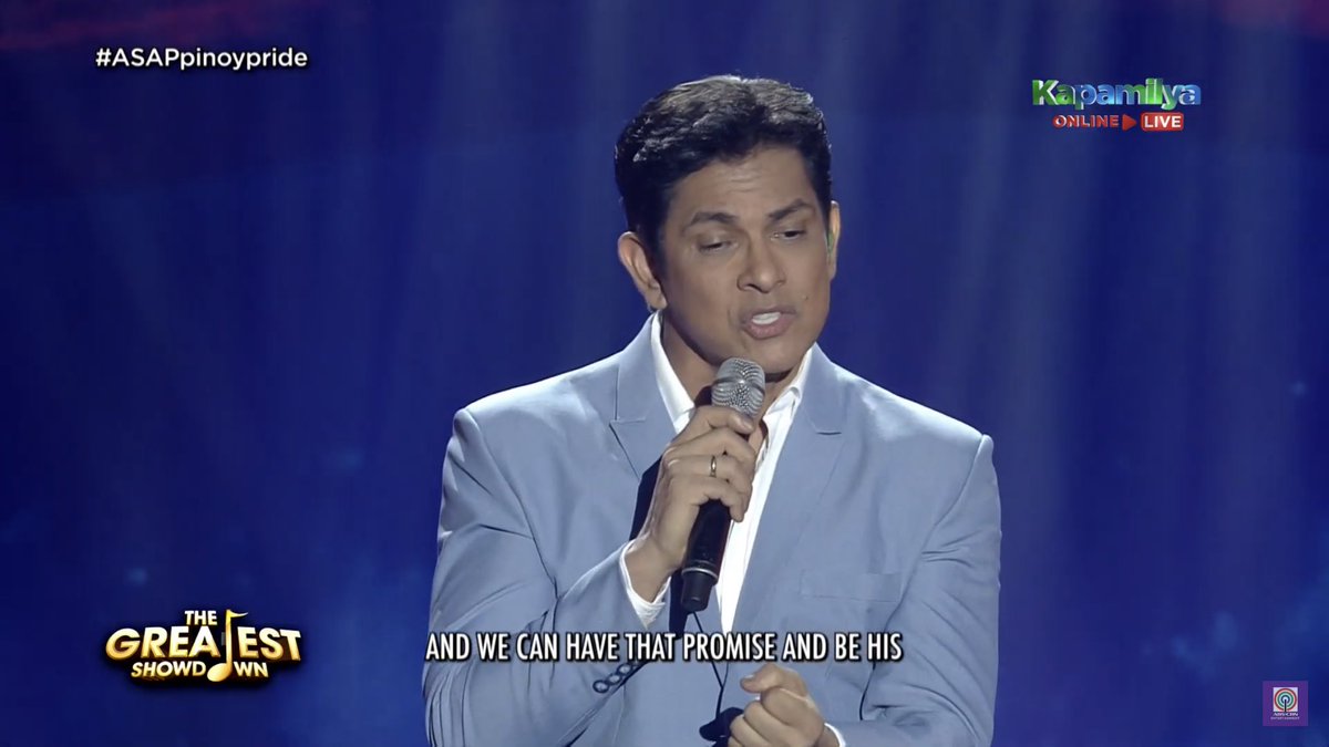 ASAPOfficial's tweet photo. Mr. Pure Energy, Gary Valeciano performs on “Take Me Out Of The Dark” on #ASAPpinoypride https://t.co/TSn7Z0U10C