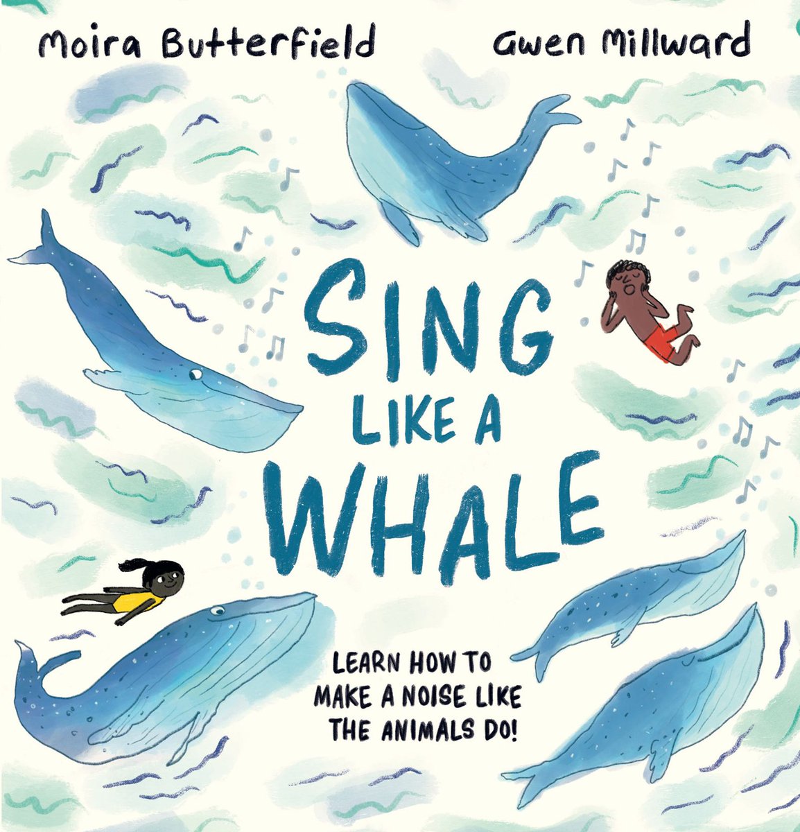 Win &amp; review this bright, fun &amp; silly #picturebook by @moiraworld &amp; illustrated by <a href="/gwenmillward/">Gwen Millward</a>

Learn how to squeak, roar and hoot like the animals do with #SingLikeAWhale !

To enter: RT, FLW &amp; post a GIF of your favourite animal
UK/IE Ends 08.08 @KidsWelbeck #BooksLovedByKids